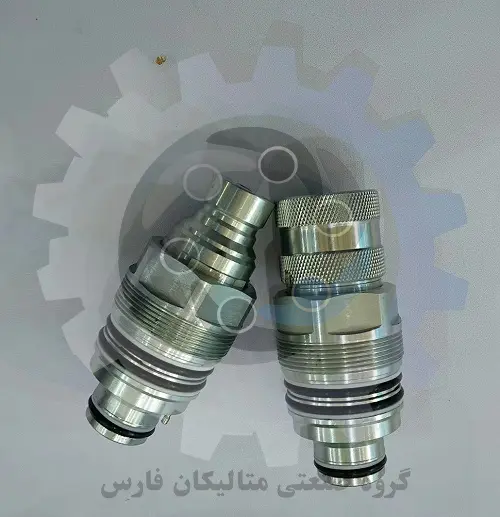 متالیکان فارس-کوپلینگ فلت فیس Flat Face Coupling ISO 16028